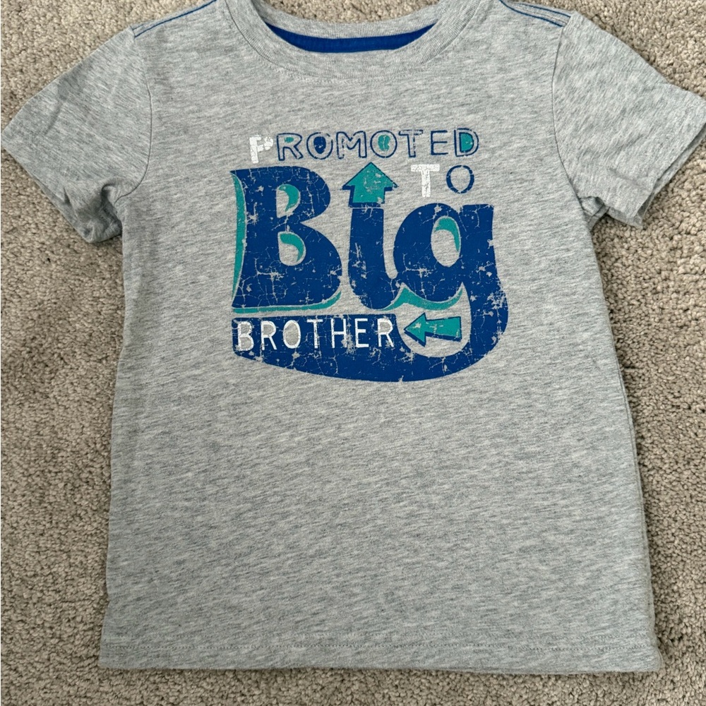 Kids 'Promoted to Big Brother' T-Shirt